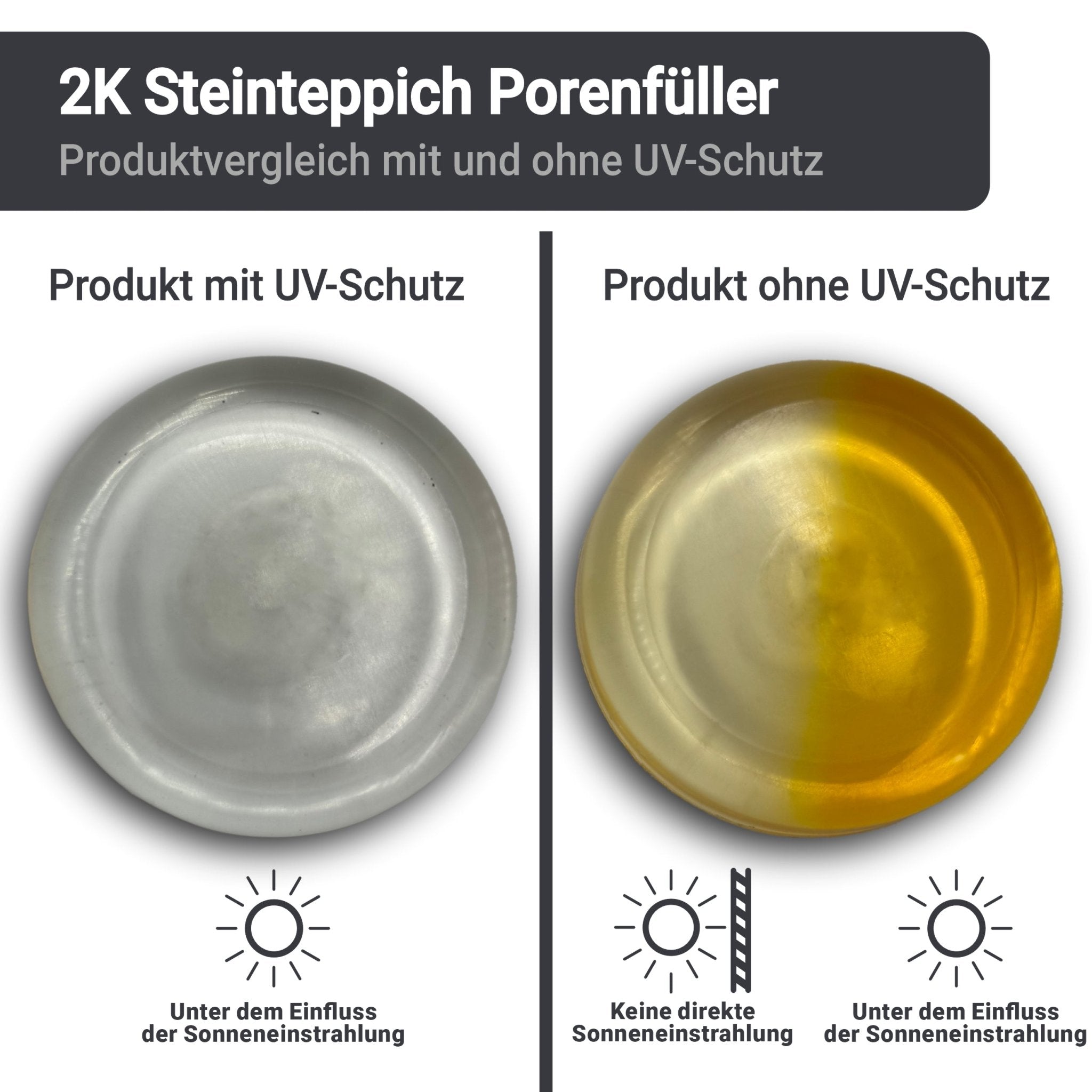 2K Epoxidharz Steinteppich Porenfüller Bodenbeläge Steinboden Treppe W731 3-9Kg