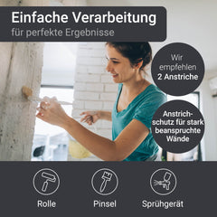 Elefantenhaut Tapetenschutz Wandschutz Farbe Wandfarbe Transparent W536 0,75-10L