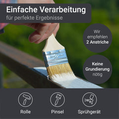 Vernice per Metallo Smalto Metallico Pittura Colorata Ferro Acciaio W900 1-5L