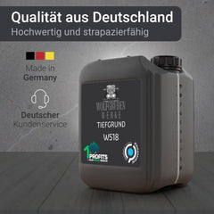 Tiefgrund Untergrungvorbereitung Grundierung Putzgrund Wand Fassaden W518 5-10L