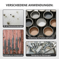 Universeller Farbverdünner Spezialverdünnung Lackverdünner Pinselreiniger W910 – 1L - WO - WE.SHOP