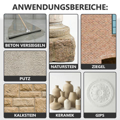 Kaliwasserglas Haftgrund Bindemittel Versiegelung Wasserglas Mauerabdichtung W515 1-10L