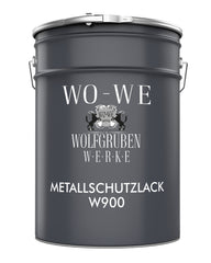 Metalllack Metallfarbe Buntlack Decklack für Metall Stahl Eisen W900 0,75-5L