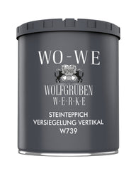 Sigillante per Tappeto in pietra Verticale Impermeabilizzante Pareti Scale Gradini verticali W739 1-9Kg