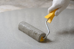 Rullo Frangibolle a spuntoni per resina epossidica da cemento massetto calcestruzzo  PL200 25 cm e 40 cm