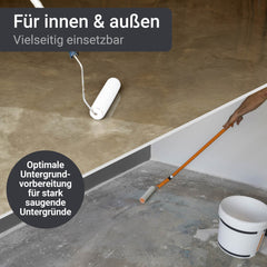 Tiefgrund Untergrungvorbereitung Grundierung Putzgrund Wand Fassaden W518 5-10L