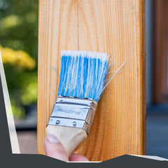 Profi Malerset Farbwalze 27 cm + 3 Pinsel 35/50/70 mm für Wandfarbe Lack Innen Außen