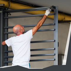 Profi Malerset Farbwalze 27 cm + 3 Pinsel 35/50/70 mm für Wandfarbe Lack Innen Außen