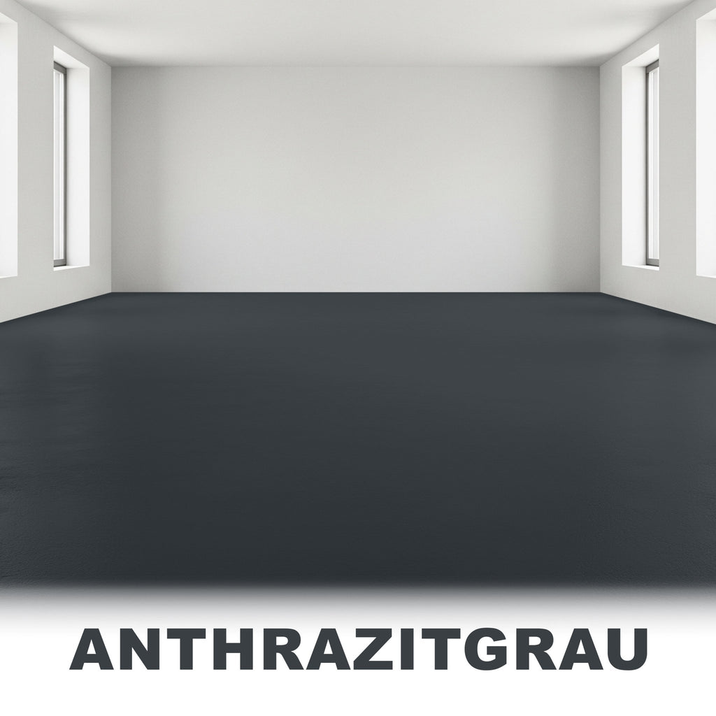 Betonfarbe Bodenfarbe Bodenbeschichtung Fußbodenfarbe Kellerfarbe W700 bundle 5x1L SONDERPOSTEN - ähnl. RAL 7016 Anthrazitgrau