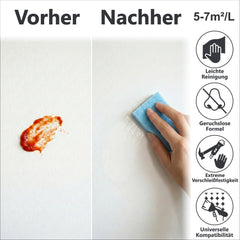 Peinture d'intérieur Murs et plafonds au Latex Blanc Lavable - Aspect satiné W556 1-20L