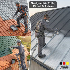 Roof MATTE paint - tiles coating renovation W510 1-20L