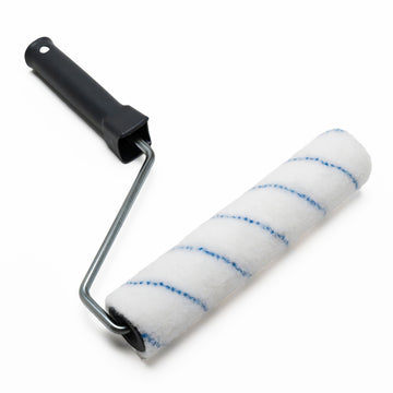 Rodillo de pintura de 23 cm – Rodillo profesional con 10 mm de altura de pelo para superficies lisas a ligeramente estructuradas I FR-100