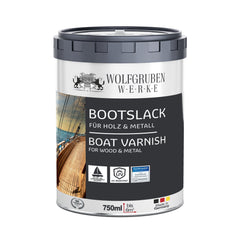 2K Bootslack SEIDENMATT Für Holz Und Metall Anthrazitgrau RAL