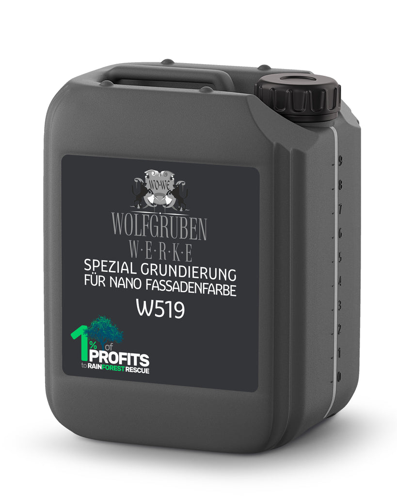 WO-WE Fassadengrundierung Spezial Grundierung für Nano Fassadenfarbe W519, 5-10L, Wand Tiefengrund