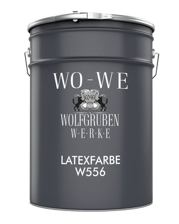 Pintura de látex de pared interior lavable sedoso brillante W556 - Blanco 1-20L