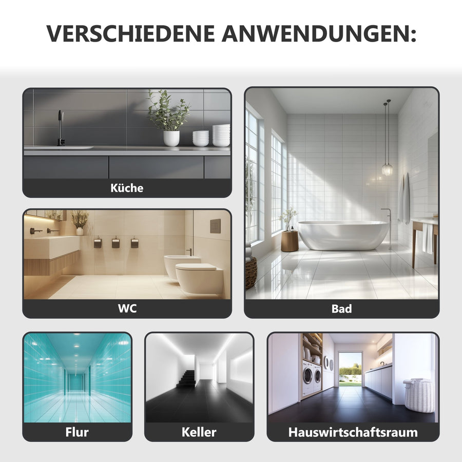 2K Fliesenlack Fliesenfarbe Bodenfliesen Farbauswahl Glänzend W712 2,5 - 20Kg - WO - WE.SHOP