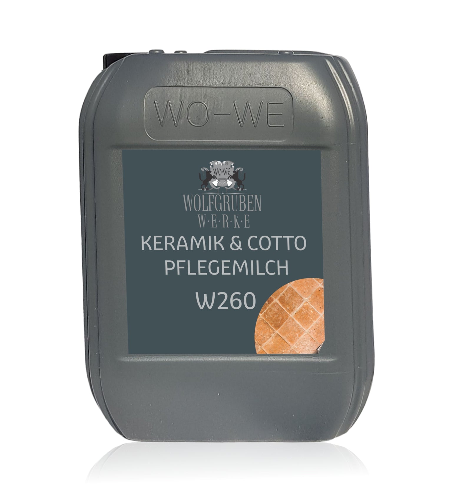 Detergente per Piastrelle Cotto Detersivo Pavimento Pulitore Sgrassante Rimozione Macchie W260 5-10L