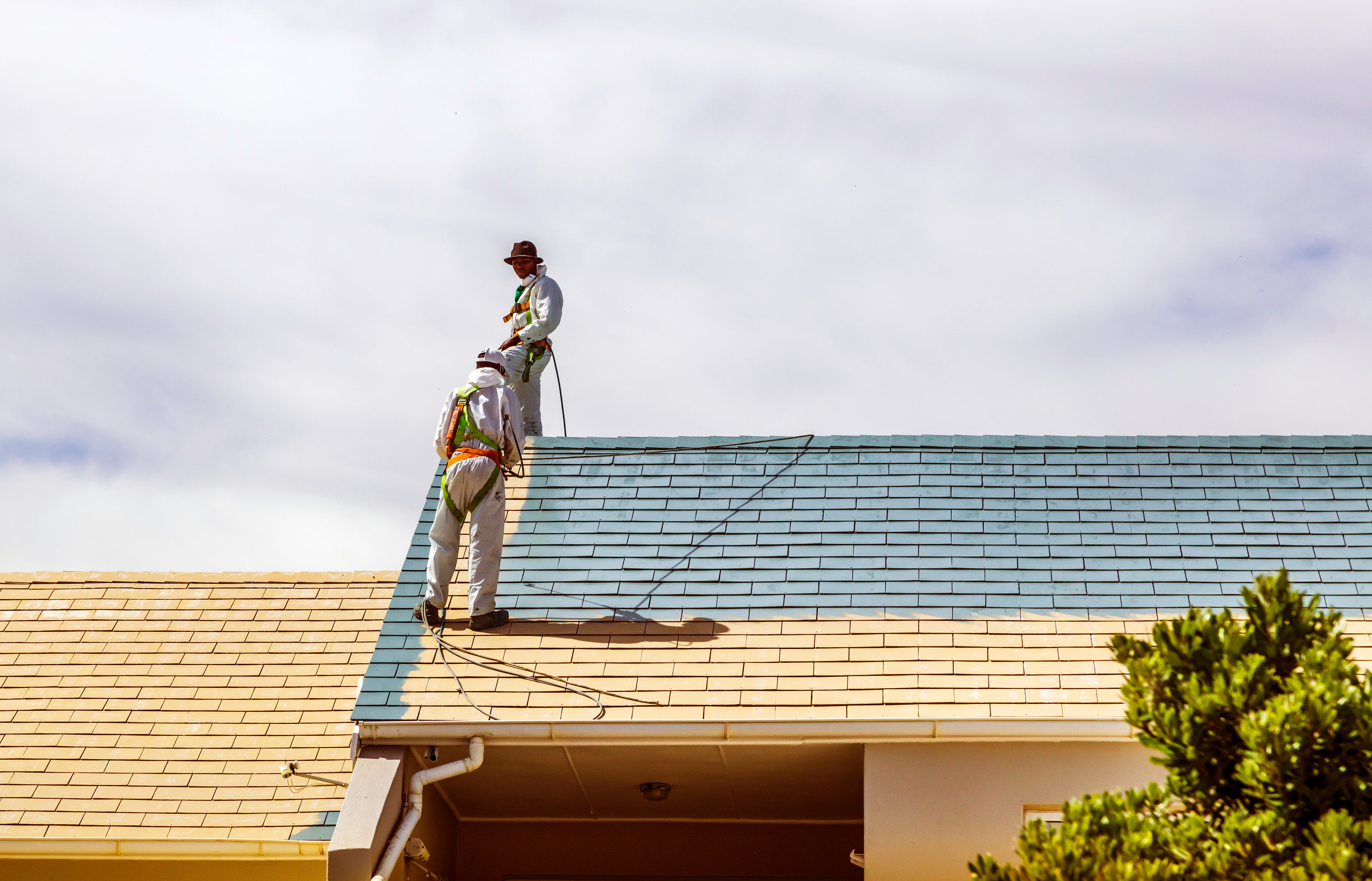 Peinture thermo pour la rénovation de toiture, tuile - Revêtement de toit  W524 1-20L